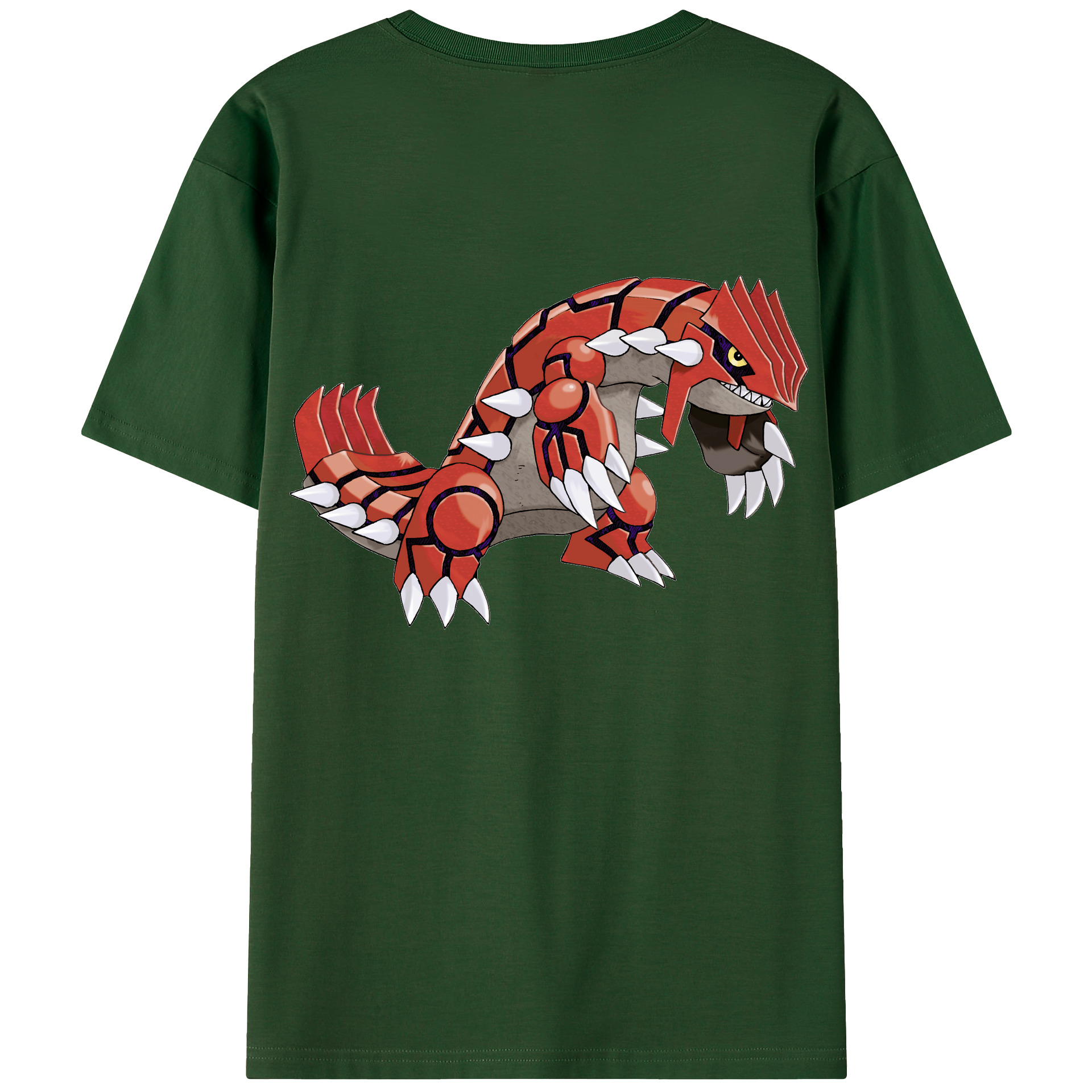 （画像用） ポケットモンスター Pokémon 綿100％半袖Tシャツ（背面プリント）